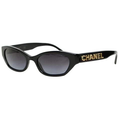 chanel rectangle logo sunglasses|chanel vintage rectangle sunglasses.